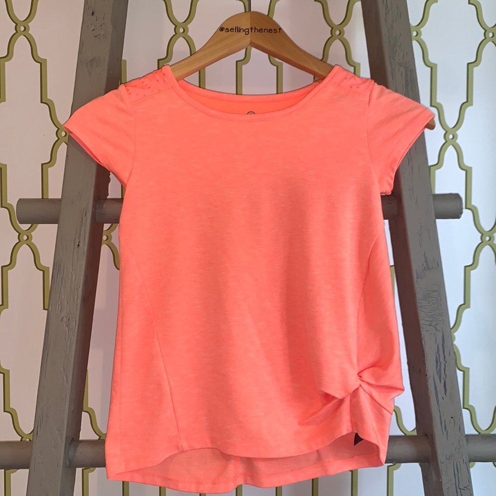 Champion girls neon orange athletic shirt